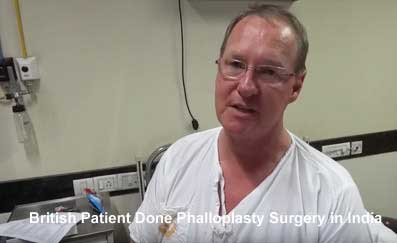 British Patient Done Phalloplasty Surgery in India