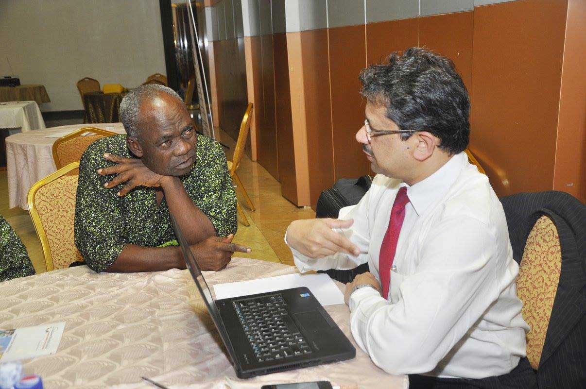 Dr. Sanjay Pandey assisting a patient in Hospital Mumbai